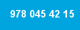978 045 42 15